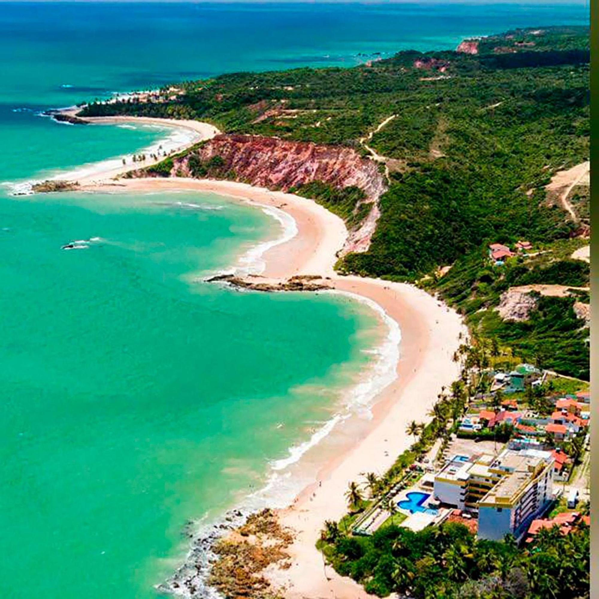Flat Frente Mar - Praia De Tabatinga Конде Екстериор снимка