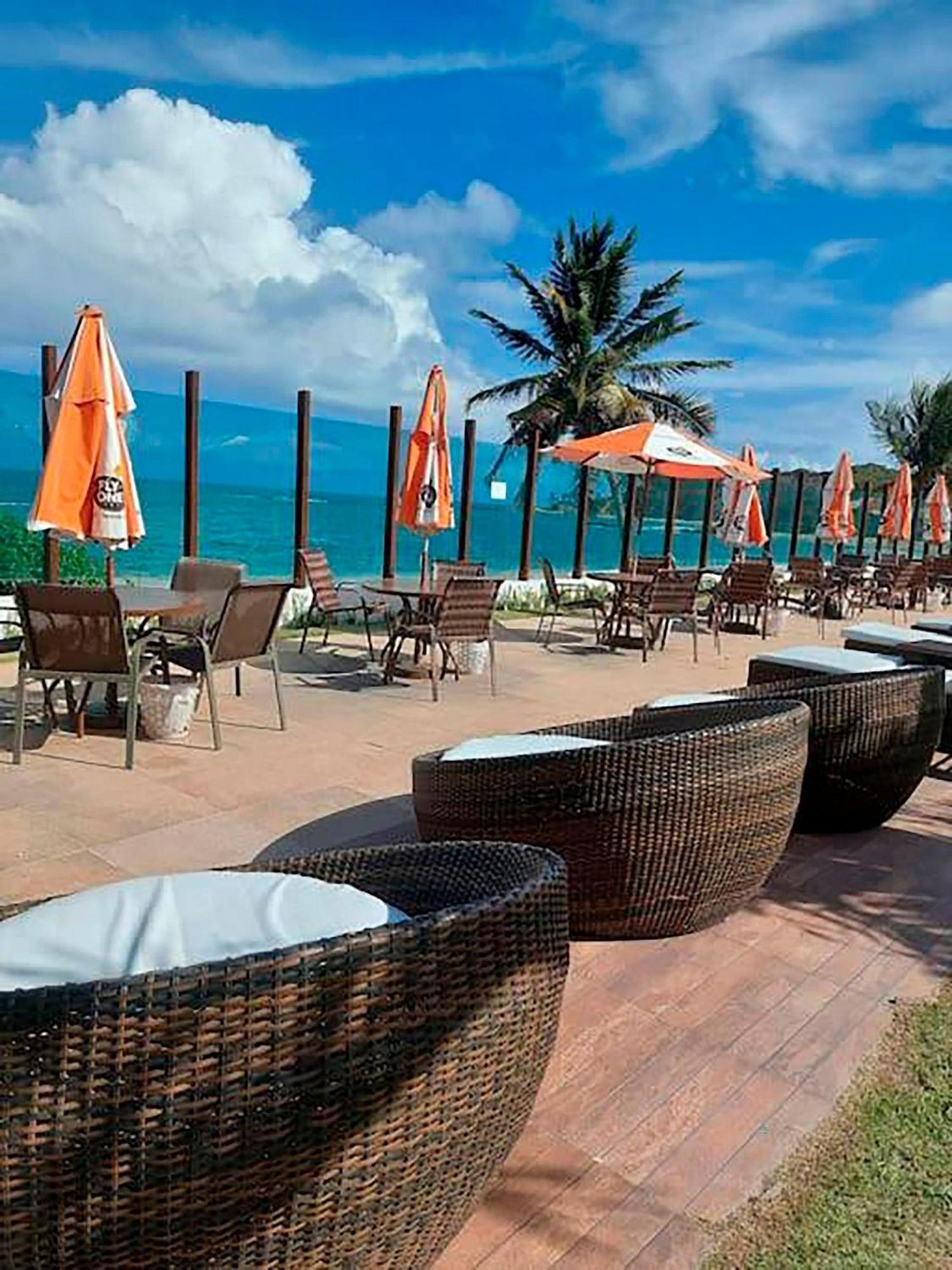 Flat Frente Mar - Praia De Tabatinga Конде Екстериор снимка