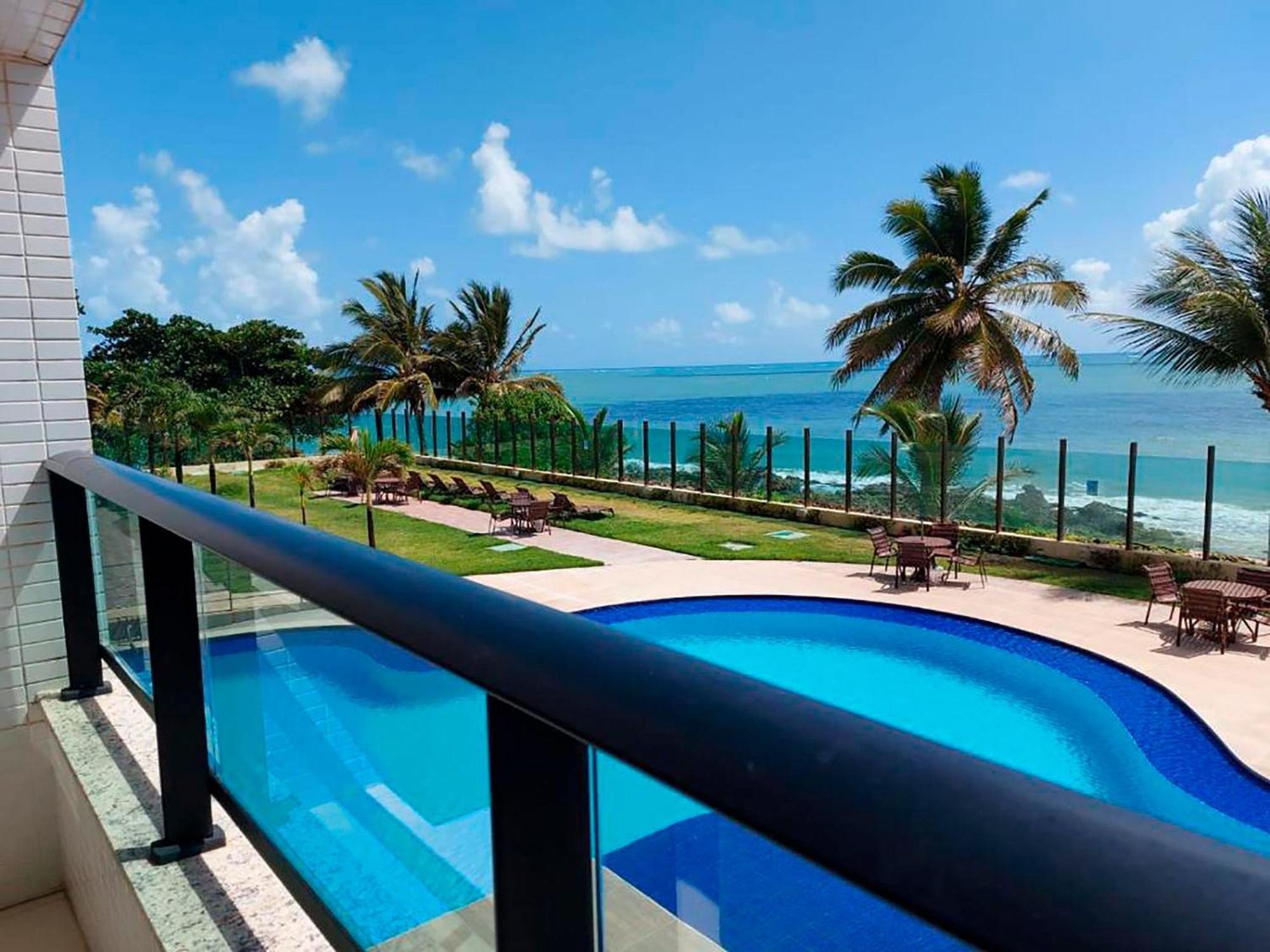 Flat Frente Mar - Praia De Tabatinga Конде Екстериор снимка