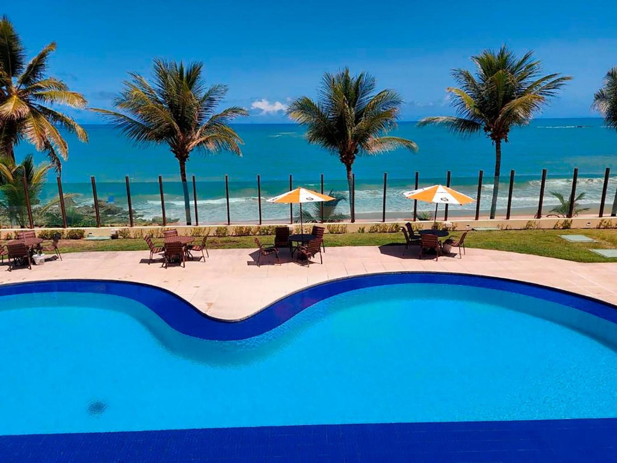 Flat Frente Mar - Praia De Tabatinga Конде Екстериор снимка
