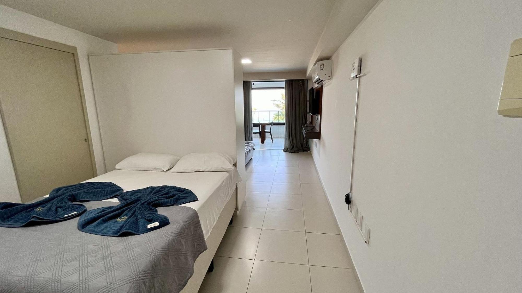 Flat Frente Mar - Praia De Tabatinga Конде Екстериор снимка